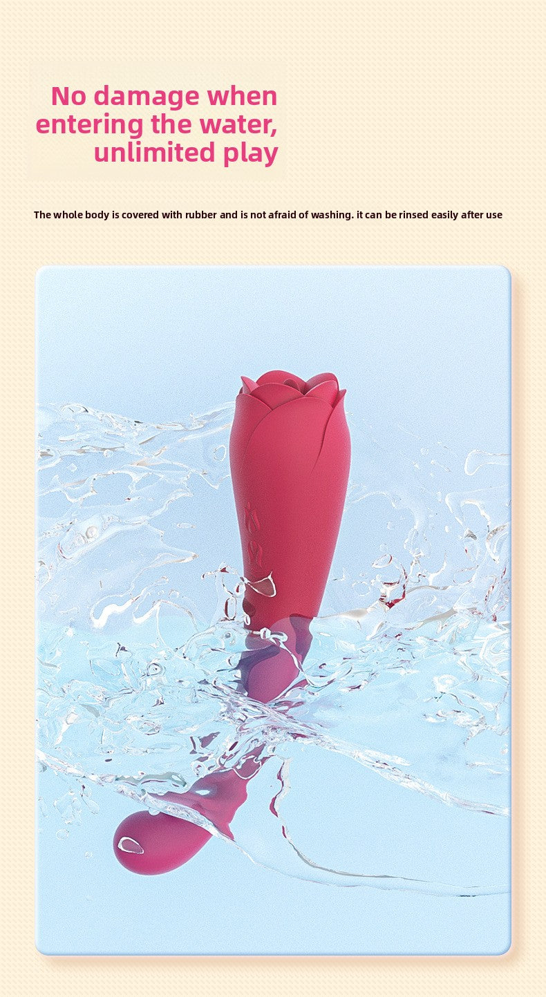 Tongue Licking G-Spot Vibrator for Women, Adult Sex Toy, Vibrating Tongue G-Spot Stick