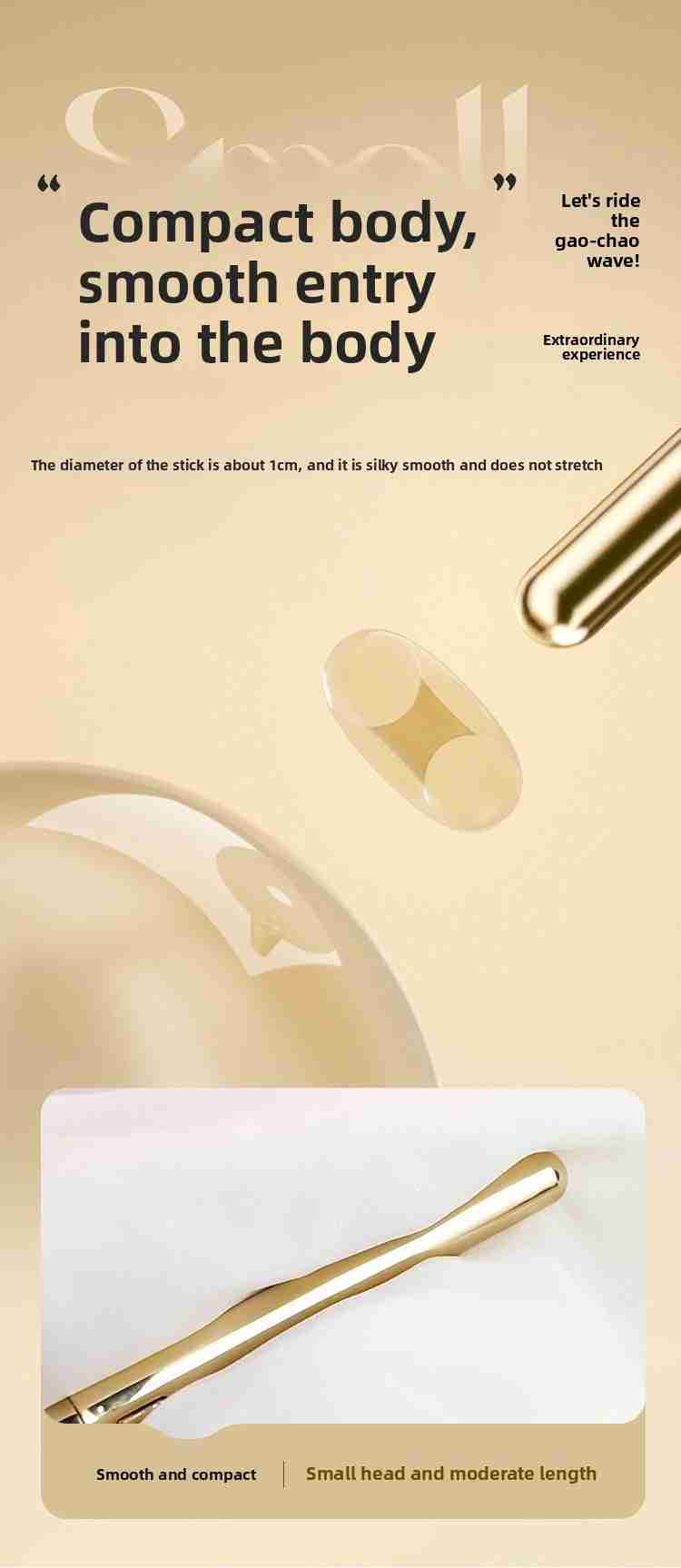 Mini AV Vibrator Female Orgasm Masturbation Device Couple Bed Training Sex Toy Portable Anal Plug