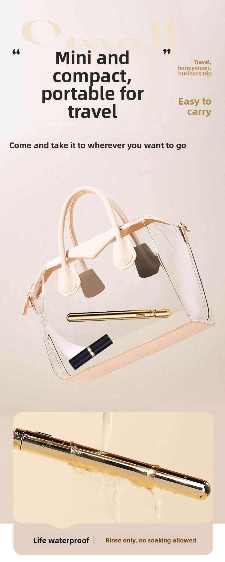 Mini AV Vibrator Female Orgasm Masturbation Device Couple Bed Training Sex Toy Portable Anal Plug