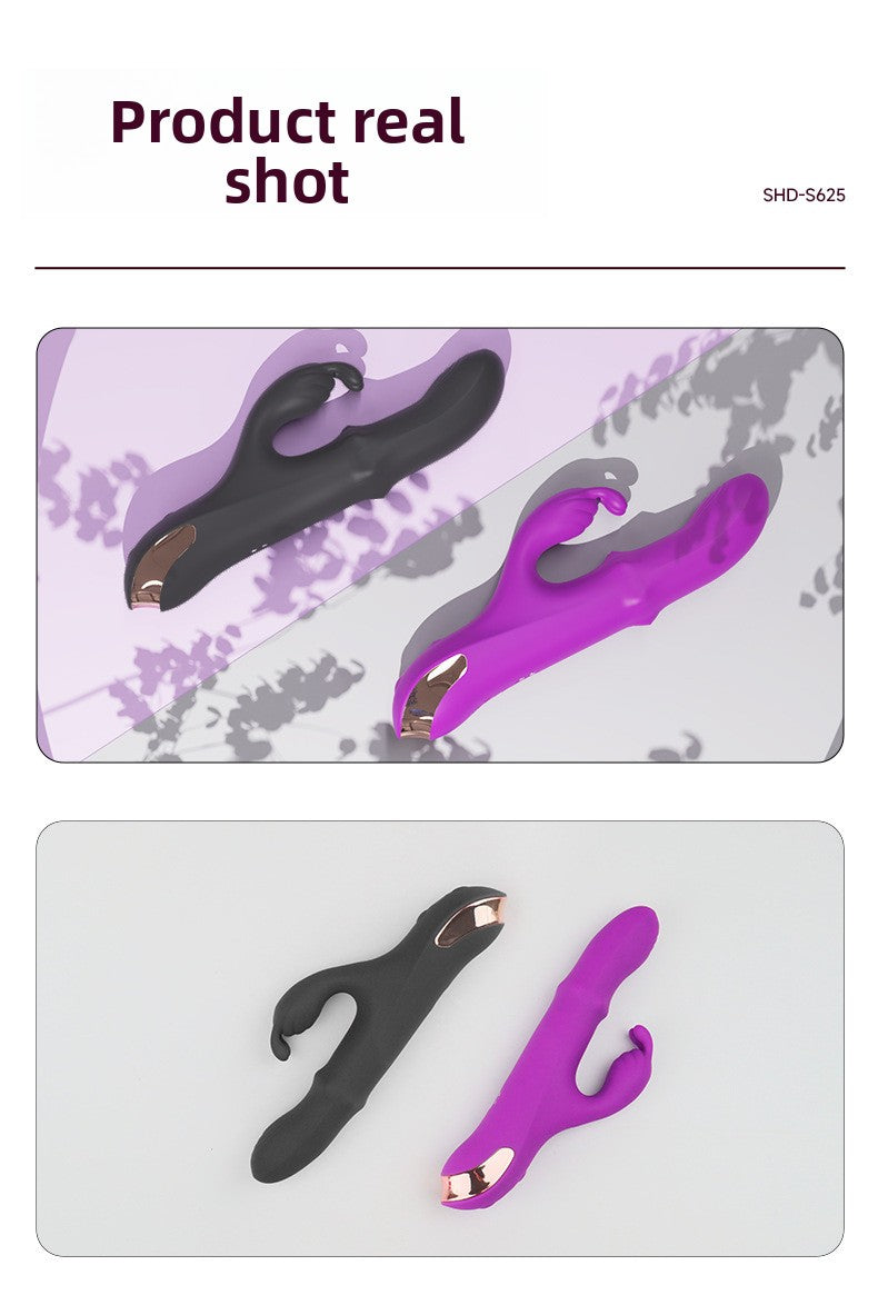 Rotating Bead Telescopic Vibrator for Women Strong Vibration Insertion Adult Toy Female Masturbation Sex Toy