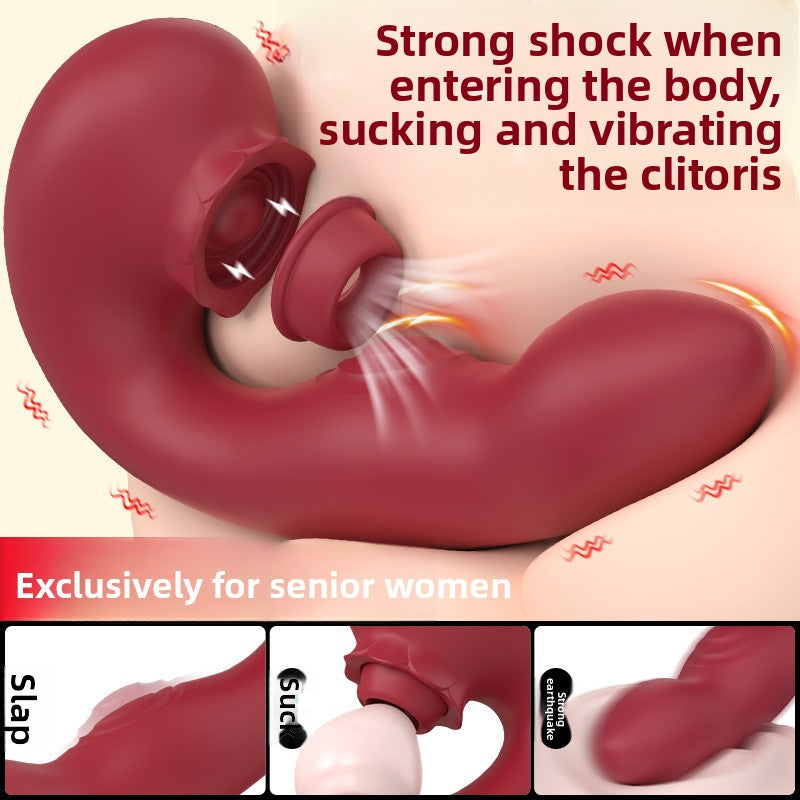 New Vibrator Female Masturbator Adult Toy Insertion Patting Adult Sex Toy Vibrator