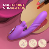 Tongue Licking Telescopic Vibrator Female Strong Vibration Female Masturbator Adult Toy Massage Stick Female Masturbator