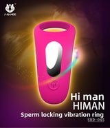 Vibration Ring Resonance Supplies Vibration Ring Unisex Flirting Vibrating Beads Semen Locking Ring Vibrator