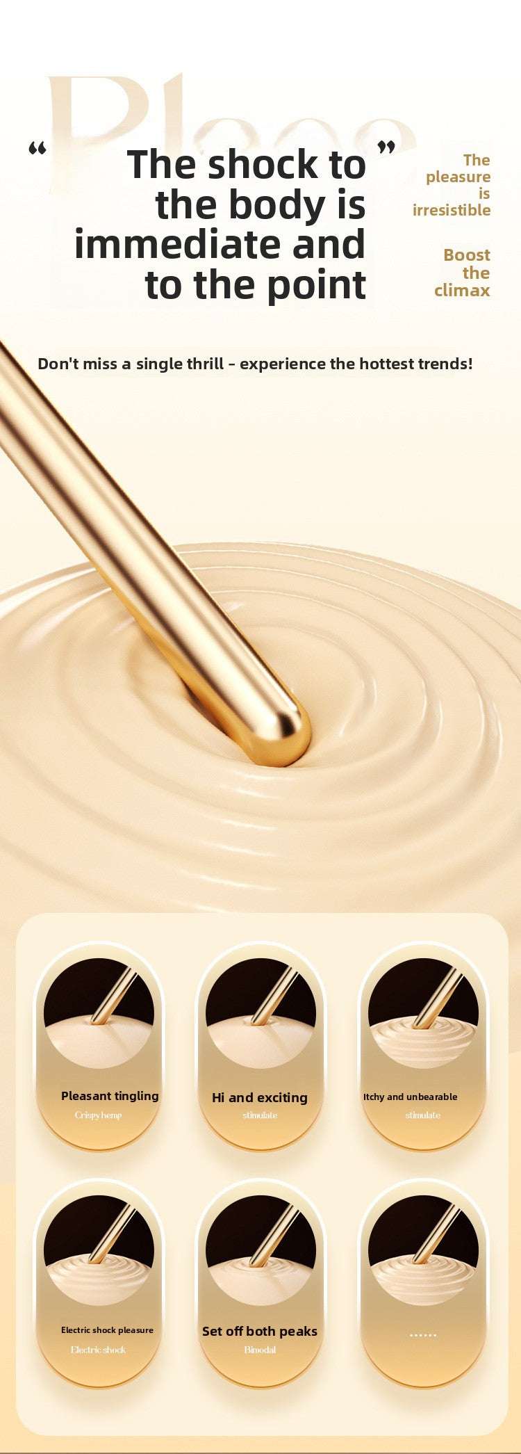 Mini AV Vibrator Female Orgasm Masturbation Device Couple Bed Training Sex Toy Portable Anal Plug