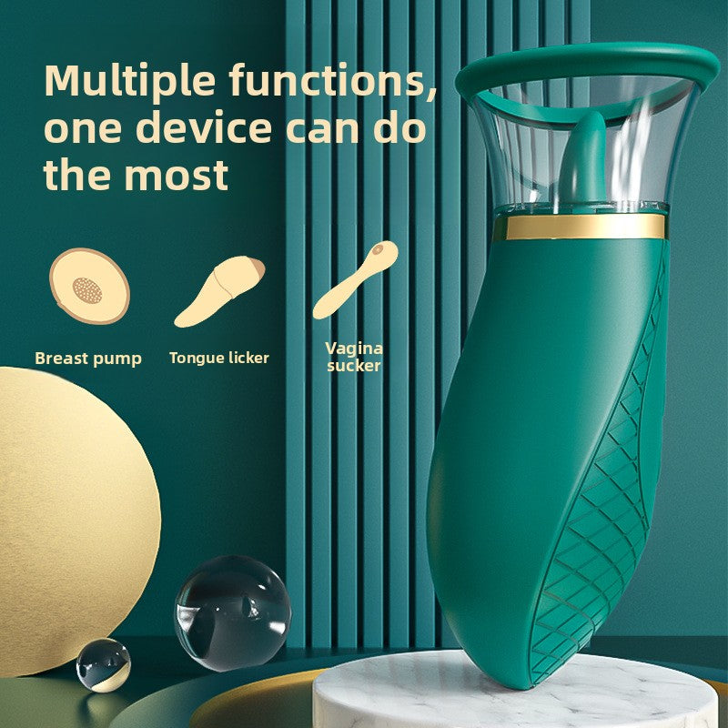 Clitoral Tongue Licking Device Sex Toy – Focused Suction Pulse