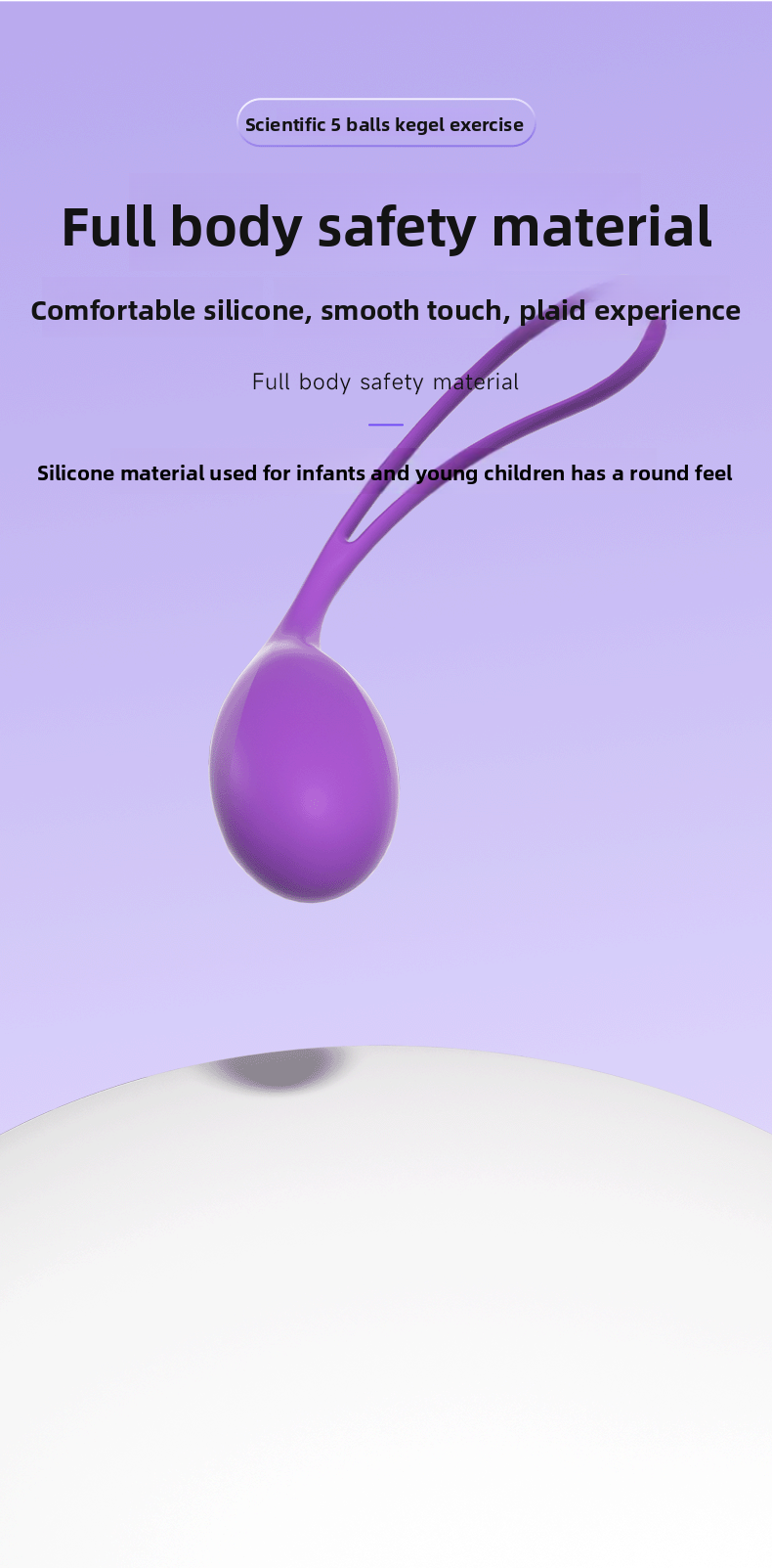 5-Piece Kegel Ball Trainer Sex Toy – Progressive Pelvic System