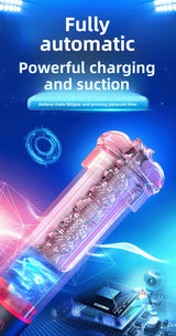 Airplane Cup Male Masturbator Penis Stretching Trainer Intelligent Muscle Building Training Masturbation Cup