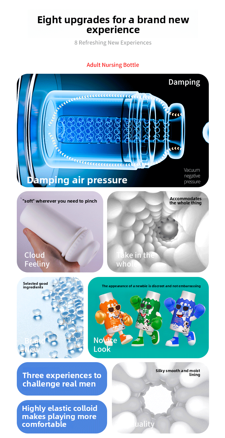 Baby Bottle Airplane Male Cup Inverted Mold Famous Device Penis Trainer Male Masturbation Artifact Adult Sex Toys