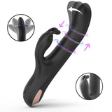 Rotating Bead Telescopic Vibrator for Women Strong Vibration Insertion Adult Toy Female Masturbation Sex Toy
