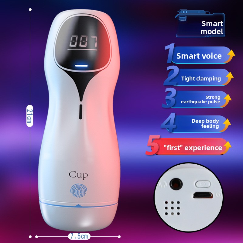 Adult Sex Inverted Mold Male Masturbator Automatic Intelligent Vibrating Heating Sex Toy