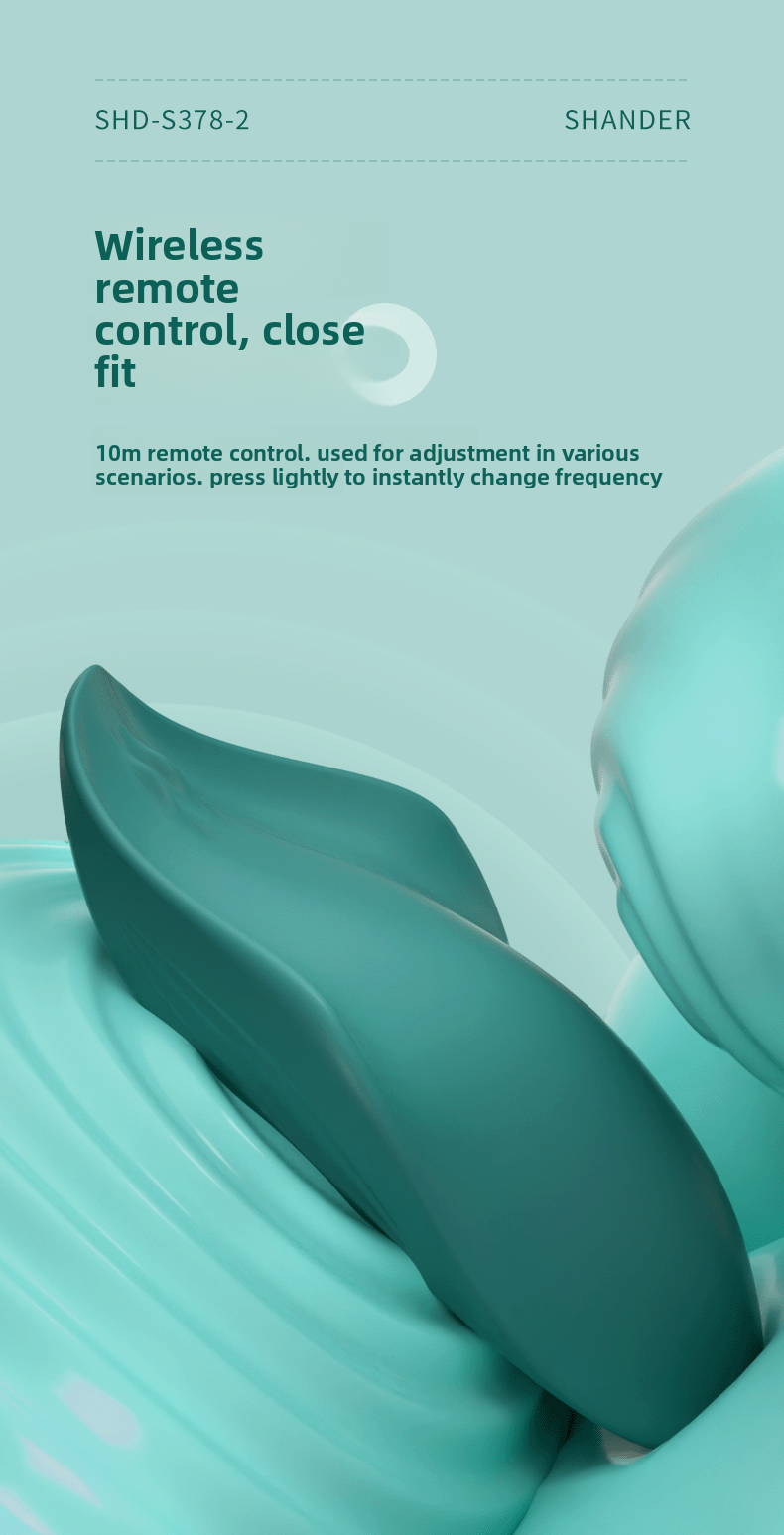 Remote Control Vibrator for Women, Wearable Underwear Invisible Vibrator, Outdoor Wearable Vibrator, Non-Intrusive and Silent