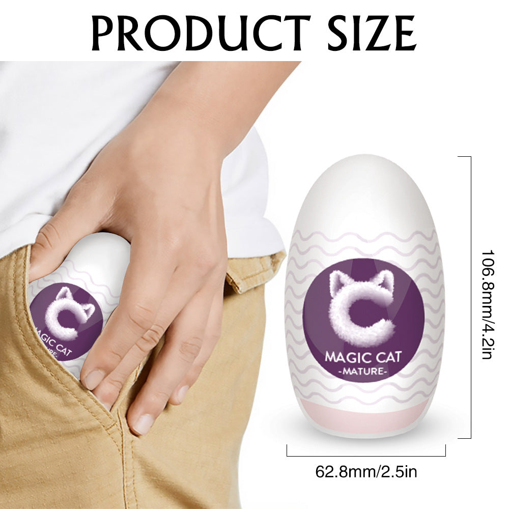 Airplane Egg Invisible Compact Portable Male Masturbator Manual Airplane Cup Male Adult Toy Supplies