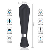 Comercio exterior transfronterizo, helado femenino, masajeador vibratorio AV, producto sexual para adultos, dispositivo de masturbación para el clímax, juguete al por mayor.