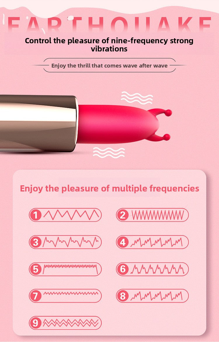 Lipstick Mini Vibrator Sex Toy – Discreet G-Spot Pulse