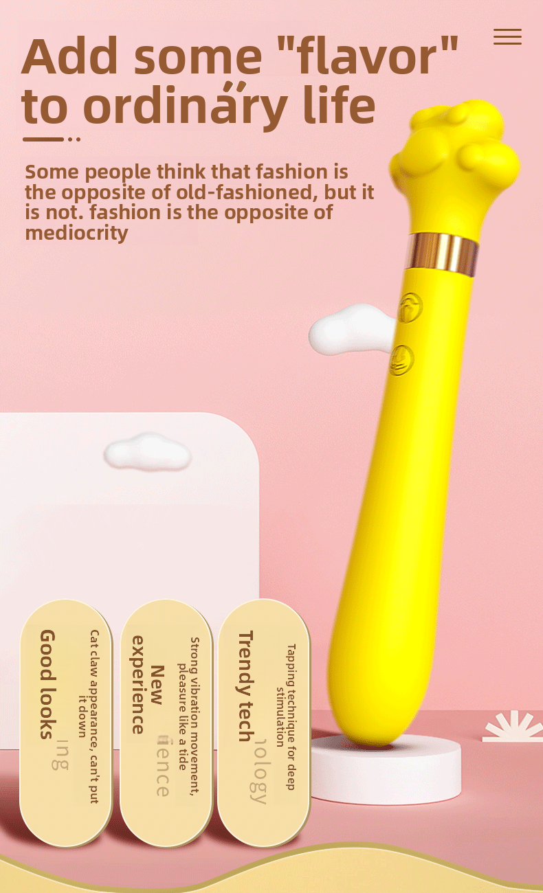Cat Paw Clitoral Vibrator Sex Toy – Instant Wave Release