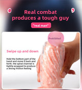 Adult sex toys transparent male masturbator penis exerciser