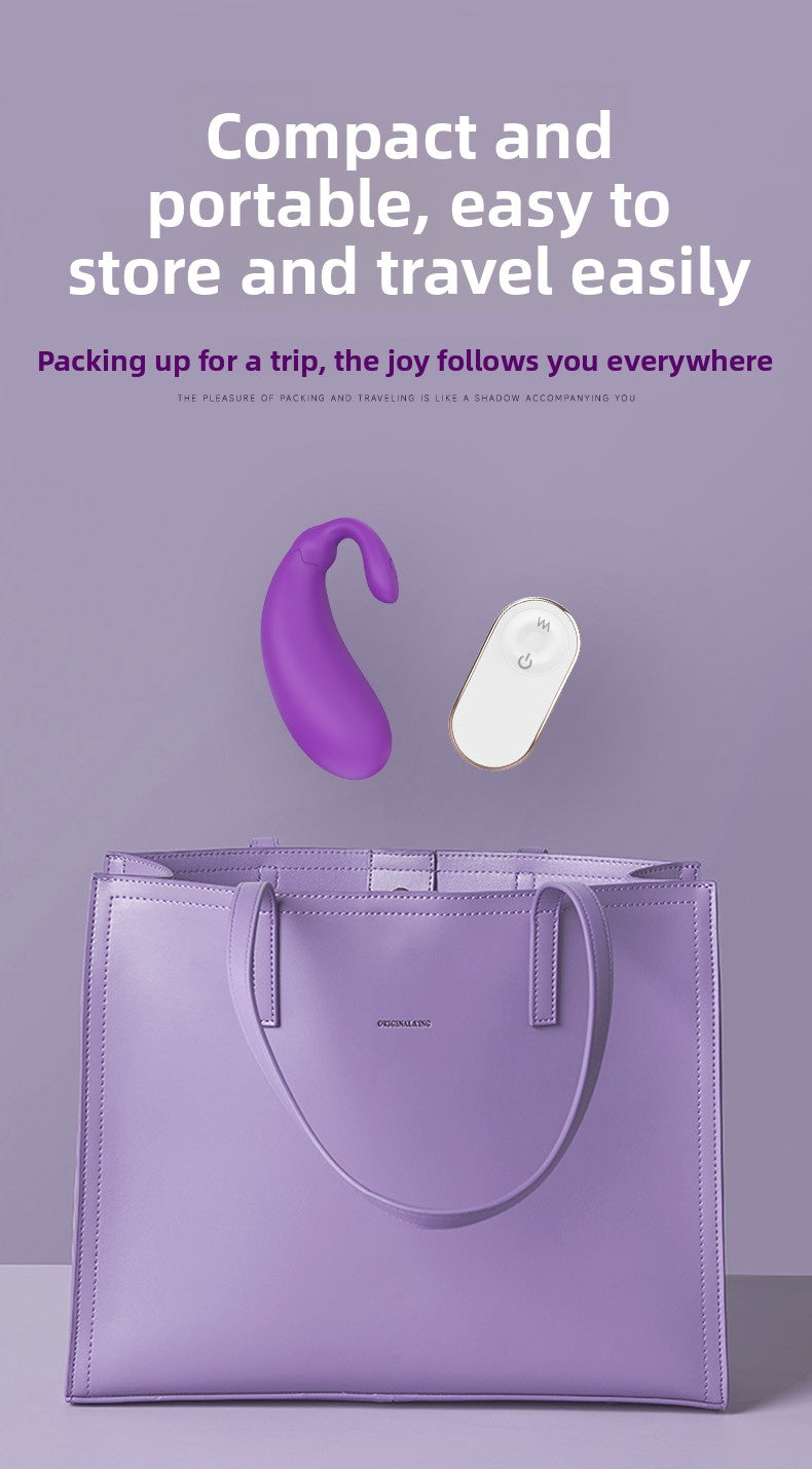 Remote Control Vibrator Egg Full Coverage Wearable Vibrator for Women Dual Point