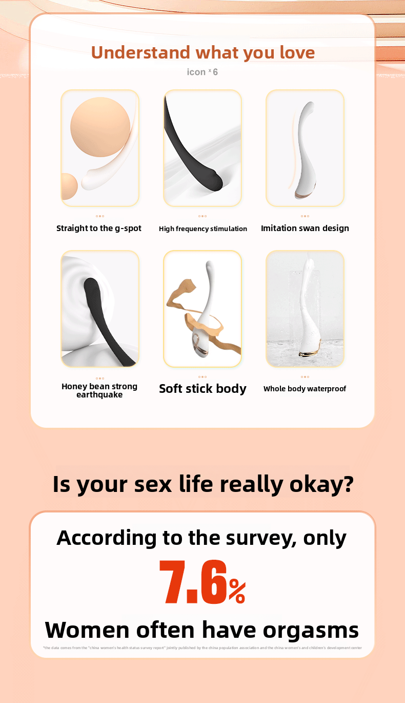 Mini vibrador de punto G para mujer, juguete sexual curvo fijo con vibración fuerte, masturbador femenino. 