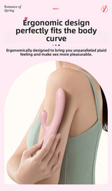 Hot-selling Heated Telescopic Vibrator Female Masturbator Adult Toy Vibrator