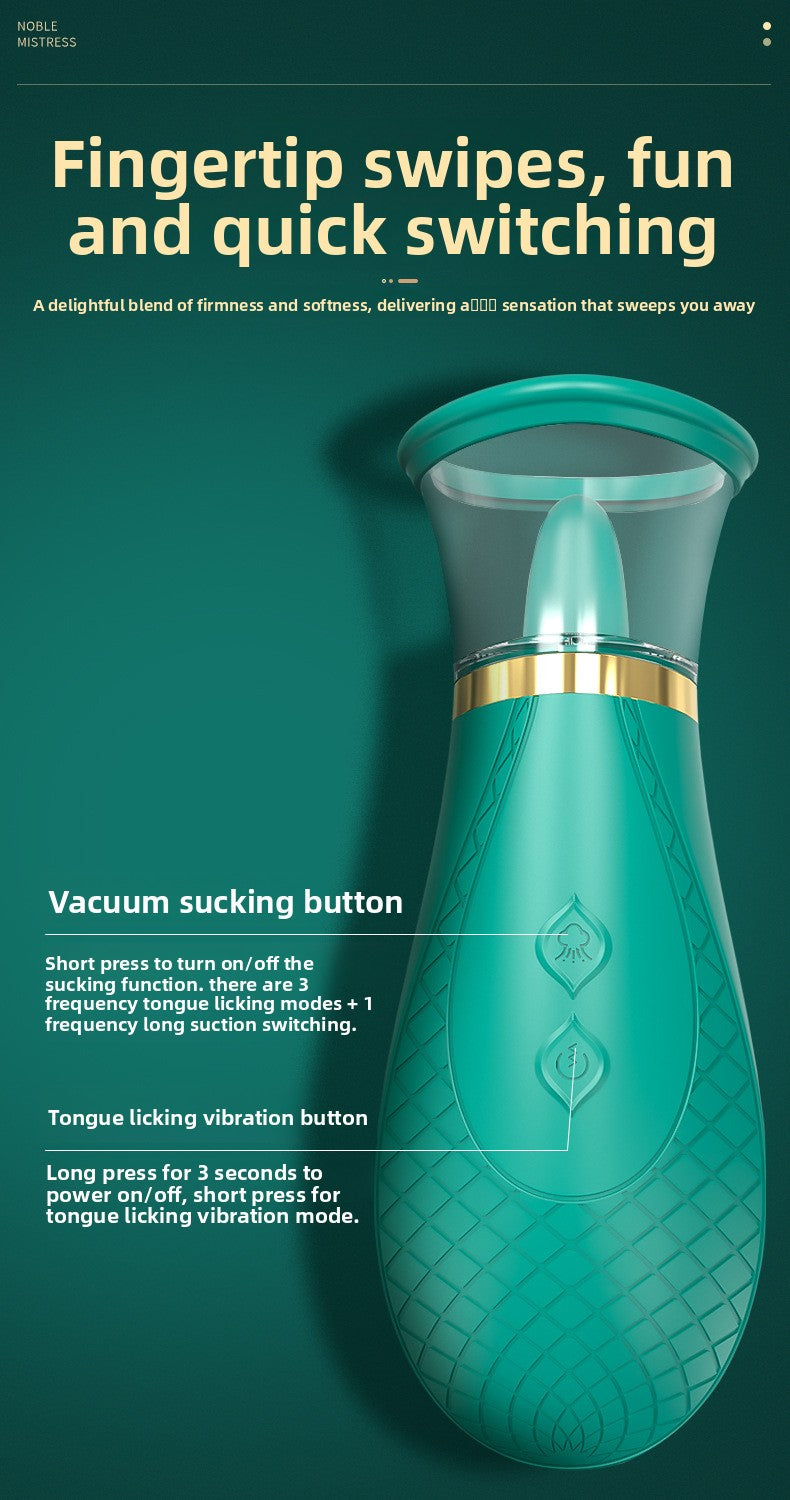 Clitoral Tongue Licking Device Sex Toy – Focused Suction Pulse