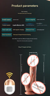 Dildo Electric Telescopic Dildo Simulation Dildo Dildo Female Masturbator Adult Supplies Vibrator