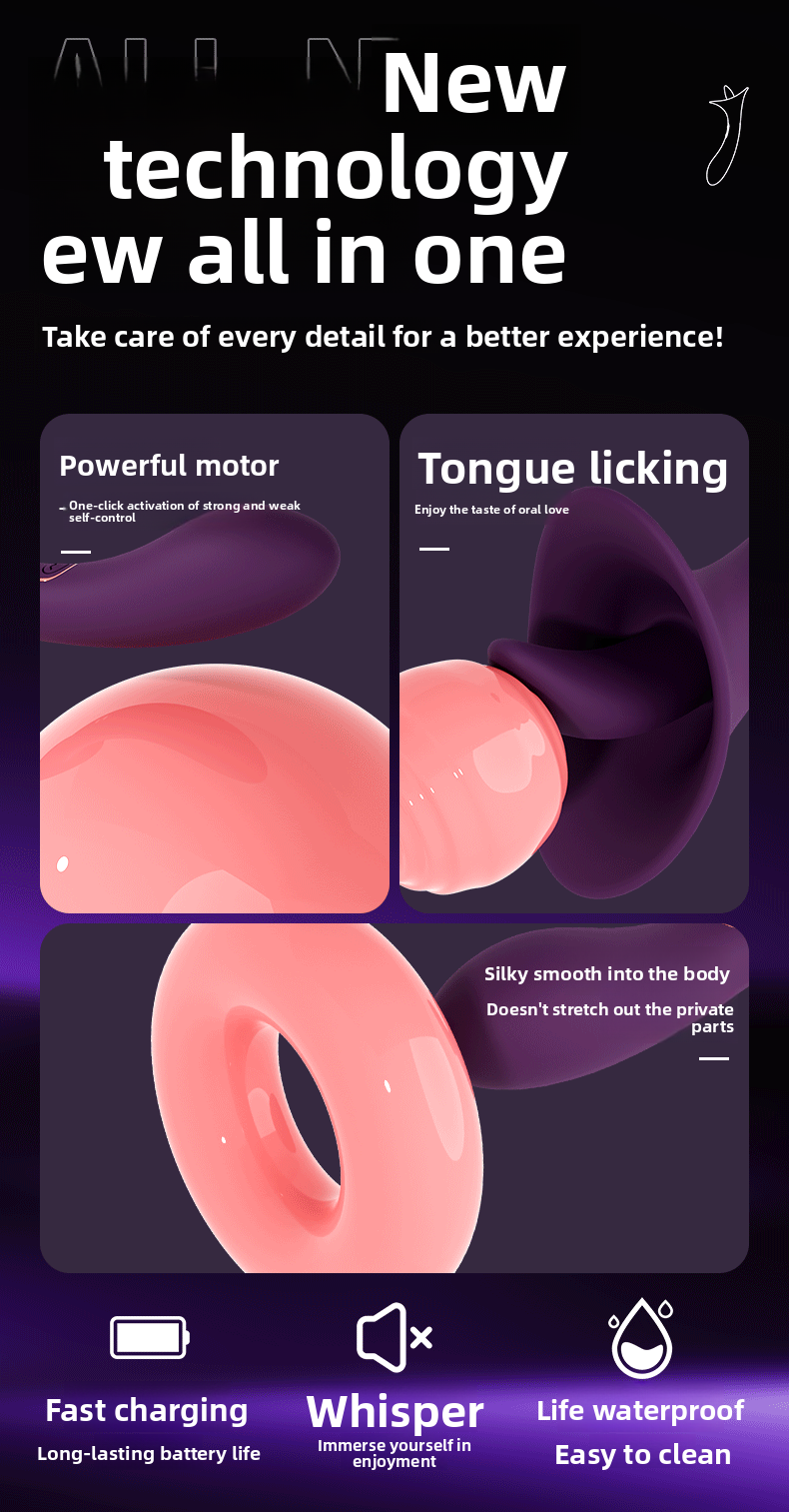 Tongue Licking Body Wand Sex Toy – Elegant Tease Motion