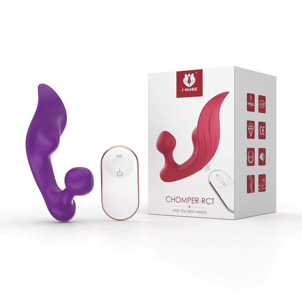 Outdoor Wearable Remote Control Vibrator for Women, Invisible Anti-Slip Sex Toy, Strong Vibration Masturbator
