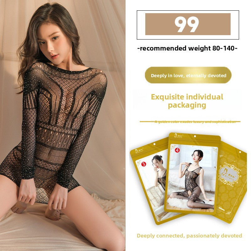 Sexy Lingerie for All Sizes, Passionate and Easy to Wear, Optional Sexy Mesh Outfit Set