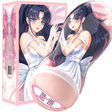 Anime Airplane Cup Portable Manual Penis Trainer Male Masturbator Sex Toys