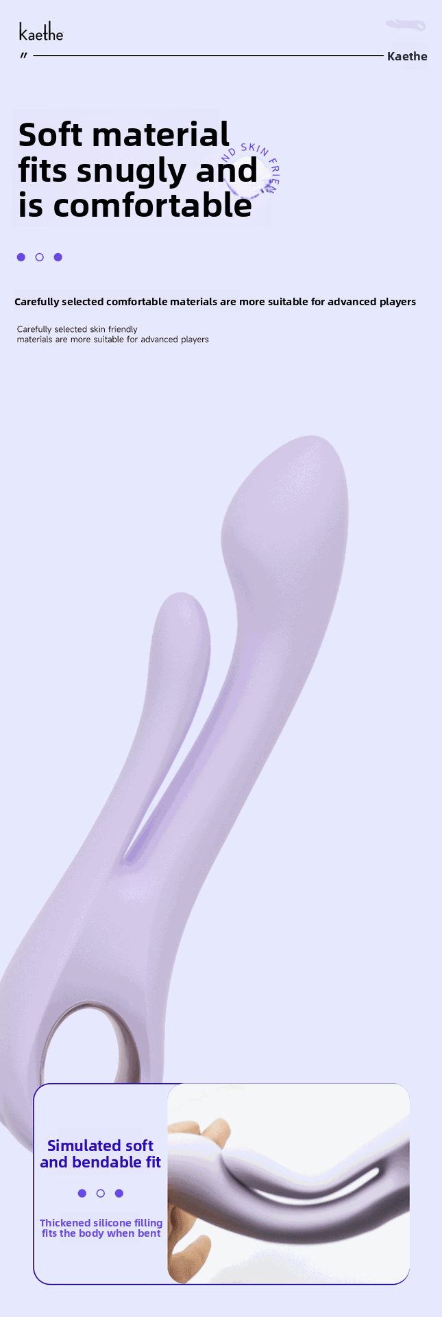 Dual Insert G-Spot Vibrator Sex Toy – Customizable Stimulation