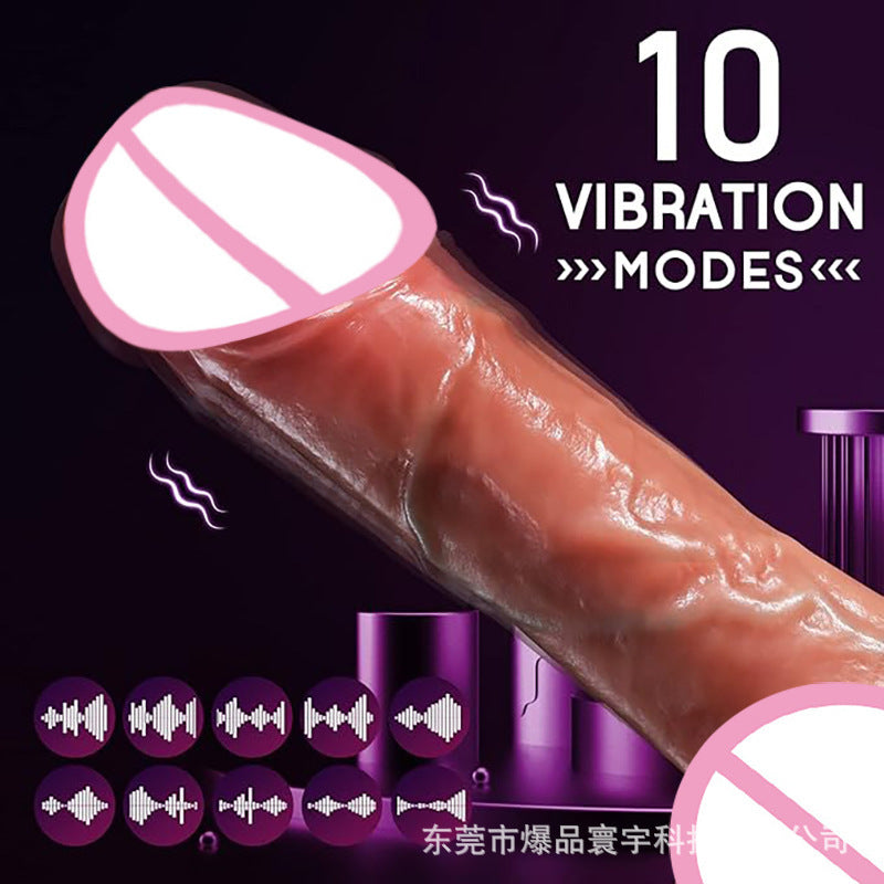 Dildos Manual Soft Silicone Realistic Dildos Female Masturbator Fake Penis Adult Sex Toys