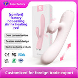 Hot-selling Heated Telescopic Vibrator Female Masturbator Adult Toy Vibrator