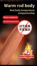 Electric Female Realistic Dildo Silicone Thick Vibrator Masturbator Female Sex Toys