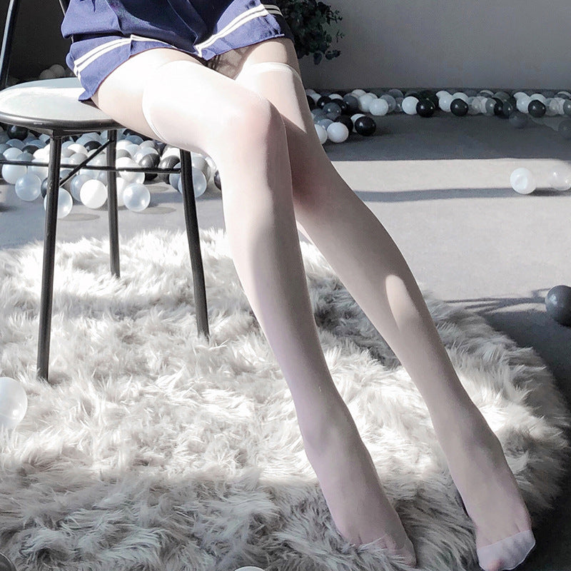 Sexy Stockings Sensual Legs Long Tube Stockings Transparent Ultra-thin Passionate Temptation Hot Bed Flirting Women