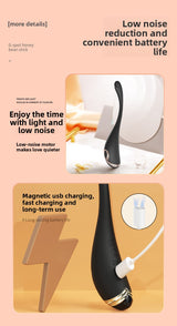 Mini vibrador de punto G para mujer, juguete sexual curvo fijo con vibración fuerte, masturbador femenino. 