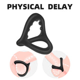 Shark Head Semen Locking Ring Liquid Silicone Male Wearable Prepuce Ring Resistant Ring Physical Delay Adult Products