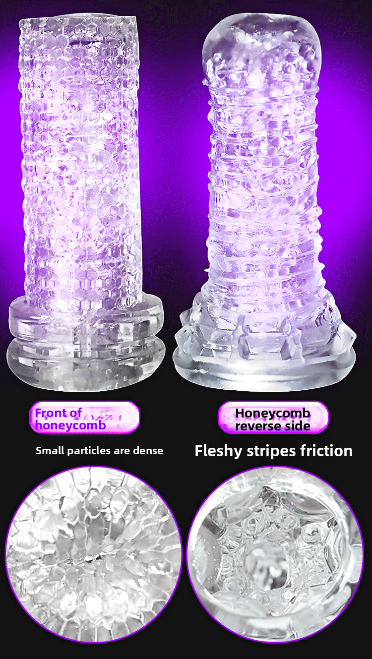 Transparent Airplane Cup Male Sucking Training Masturbator Adult Toy Inverted Mold Sex Toy