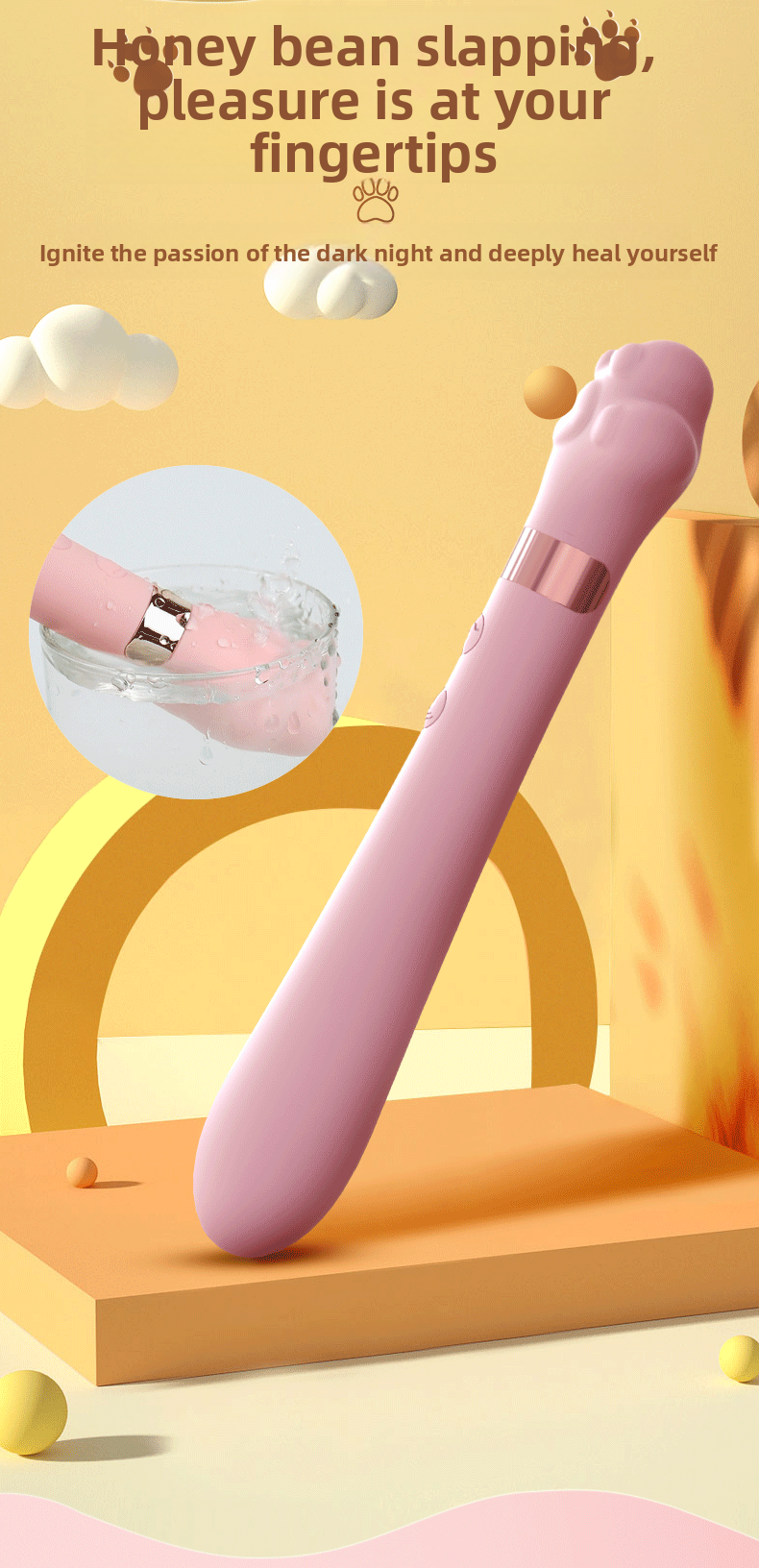 Cat Paw Clitoral Vibrator Sex Toy – Instant Wave Release