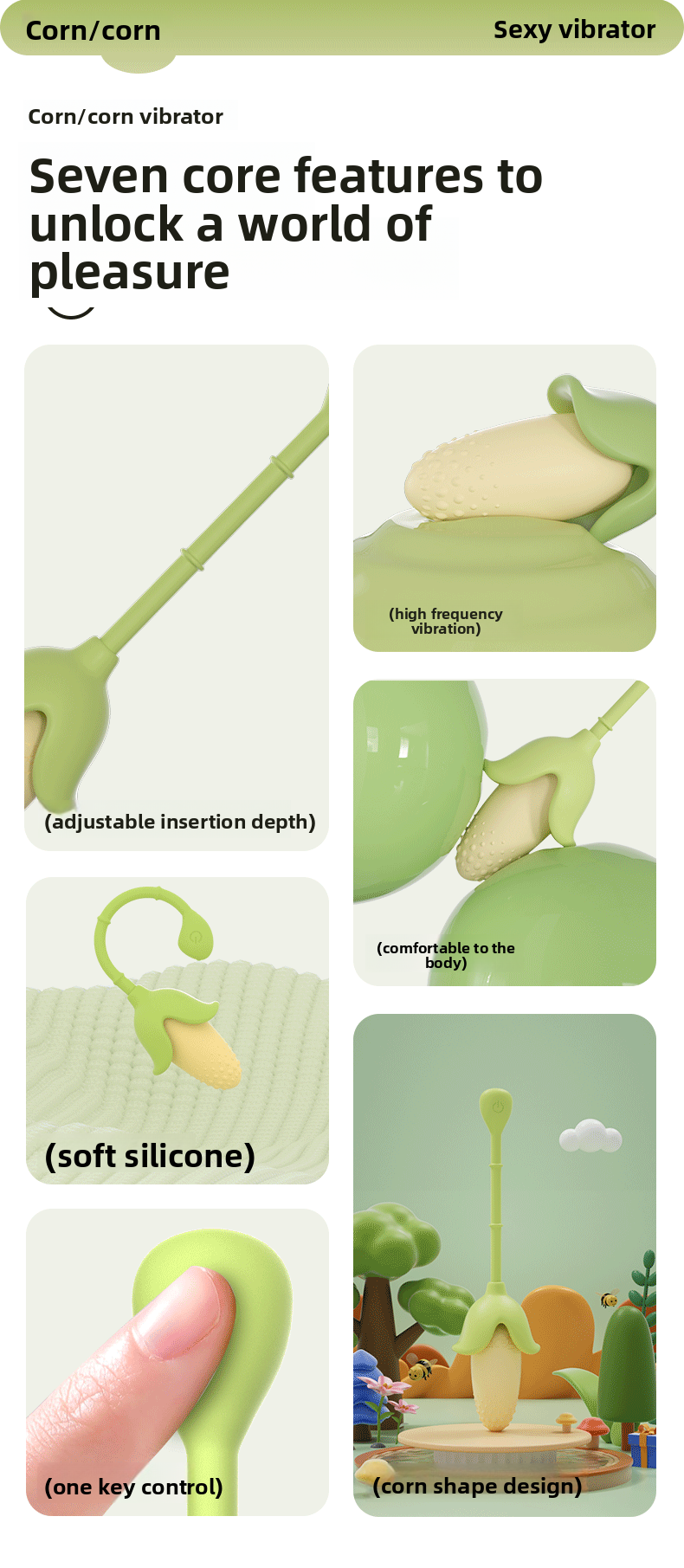 Textured Insertable Vibrator Sex Toy – Intense Pulse System