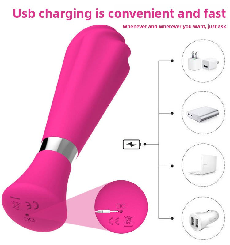 Comercio exterior transfronterizo, helado femenino, masajeador vibratorio AV, producto sexual para adultos, dispositivo de masturbación para el clímax, juguete al por mayor.