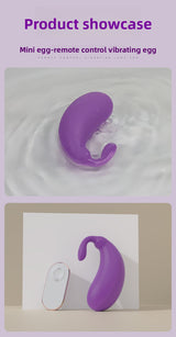 Remote Control Vibrator Egg Full Coverage Wearable Vibrator for Women Dual Point