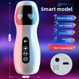Adult Sex Inverted Mold Male Masturbator Automatic Intelligent Vibrating Heating Sex Toy