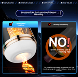 Fully Automatic Telescopic Aircraft Cup Electric Heating Male Masturbation Penis Trainer Adult Sex Toys