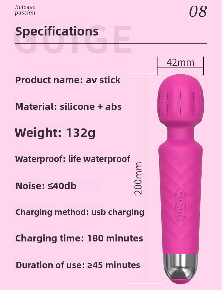 A Gentle Wellness Wand for Deep Relaxation and Private Comfort