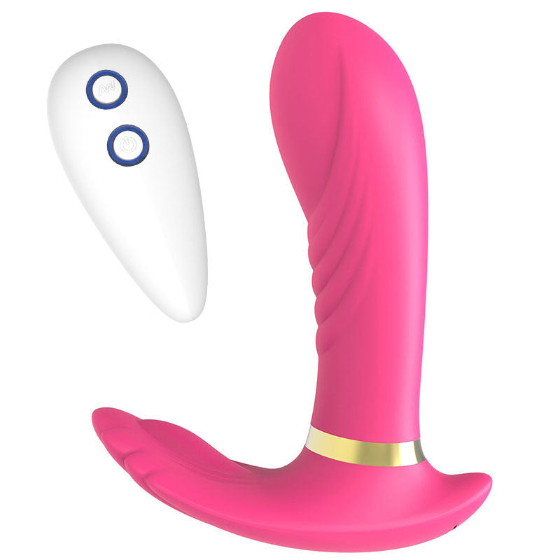 Wireless Remote Control Female Wearable Vibrator Dildo G-Spot Masturbator Constant Temperature Heating Adult Sex Toy
