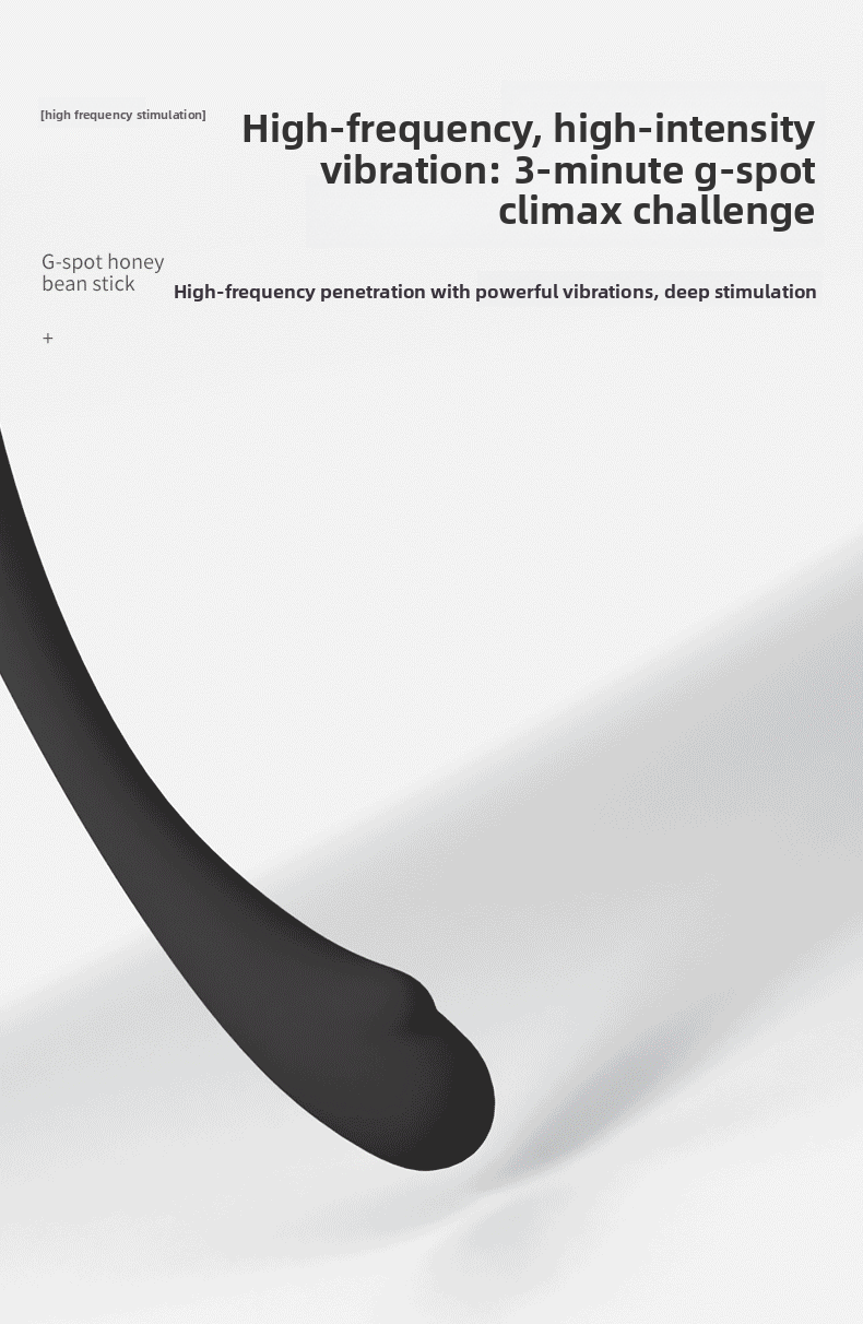 Mini vibrador de punto G para mujer, juguete sexual curvo fijo con vibración fuerte, masturbador femenino. 