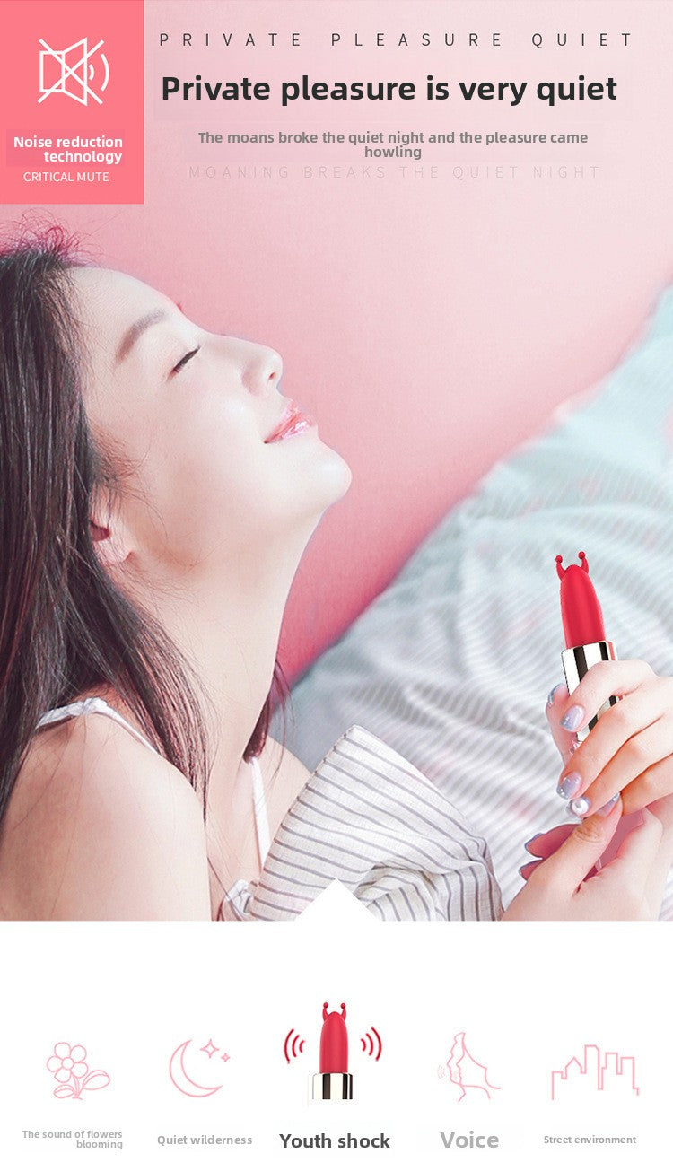 Lipstick Mini Vibrator Sex Toy – Discreet G-Spot Pulse