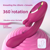 Kneading Vibrator Insertable Telescopic Female Masturbator Adult Toy Sex Product Vibrator for Women Strong Vibration