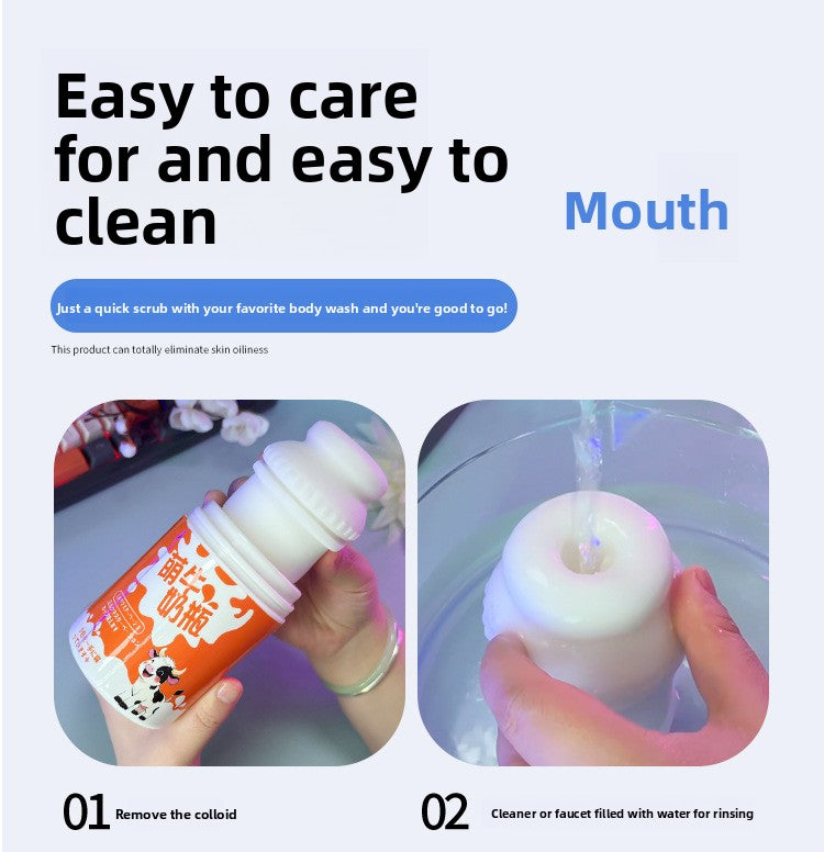 Baby Bottle Airplane Male Cup Inverted Mold Famous Device Penis Trainer Male Masturbation Artifact Adult Sex Toys