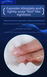 Talon Aircraft Male Cup Fully Automatic Telescopic Rotating Variable Speed Male Masturbator Fully Automatic Aircraft Cup